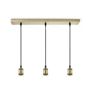 Home Sweet Home Tápkábel VINTAGE 3xE27/40W/230V réz kivitelben 8718808106450 kép