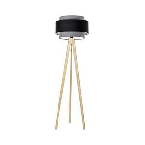 Állólámpa 1xE27/60W/230V szürke S kép