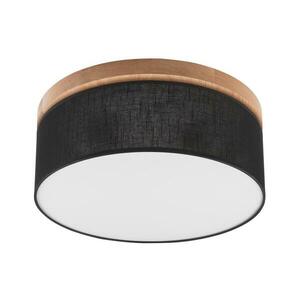 Brilagi - LED mennyezeti lámpa BELLADONNA 2xE27/15W/230V átm. 40 cm fekete/tölgy 0514 kép