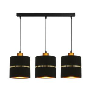 Csillár zsinóron ASSAM 3xE27/60W/230V fekete 33 kép