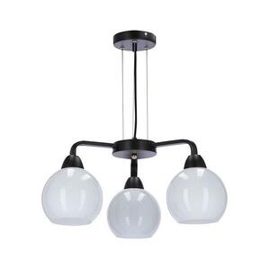 Csillár zsinóron CALDERA 3xE27/60W/230V fekete 33 kép
