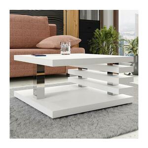 MIRJAN 24 Kávésasztal KYOTO 31x60 cm matt fehér kép