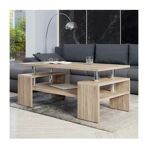 MIRJAN 24 Kávésasztal CUBE 50x110 cm sonoma tölgy kép