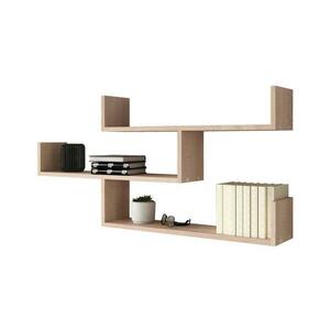 MIRJAN 24 Fali polc TRIO 55x119 cm Sonoma tölgy kép