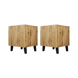 MIRJAN 24 KÉSZLET 2x Éjjeliszekrény VAMOS 52x45 cm wotan tölgy kép