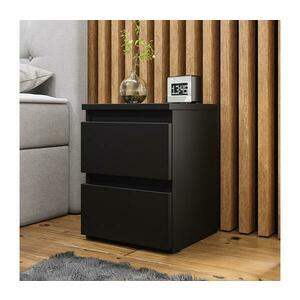 MIRJAN 24 Éjjeliszekrény MALWA 40x40 cm matt fekete kép