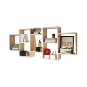 MIRJAN 24 Fali polc TRIO 65x161 cm sonoma tölgy kép