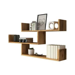 MIRJAN 24 Fali polc TRIO 55x119 cm wotan tölgy kép