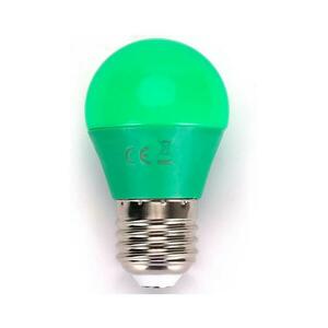 B.V. LED Izzó G45 E27/4W/230V zöld kép