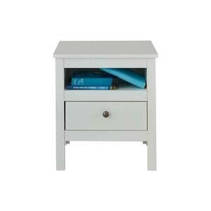 Konsimo Sp. z o.o. Sp. k. Éjjeliszekrény FARGE 52x47 cm fehér 12020.15.100 kép