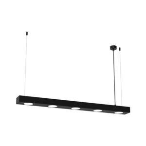 Csillár zsinóron ALEXANDER 5xGX53/12W/230V fekete MLP8834 kép