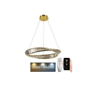 LED állítható fényerejű kristály csillár kábellel LED/40W/230V + DO J6349/GCH kép