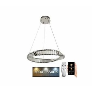 LED állítható fényerejű kristály csillár kábellel LED/40W/230V + DO J6349/CH kép