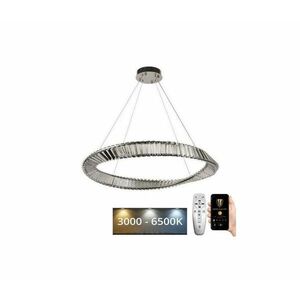 LED állítható fényerejű kristály csillár kábellel LED/50W/230V + DO J6350/CH kép