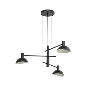 Csillár zsinóron ARTIS 3xE14/40W/230V fekete 40527 kép