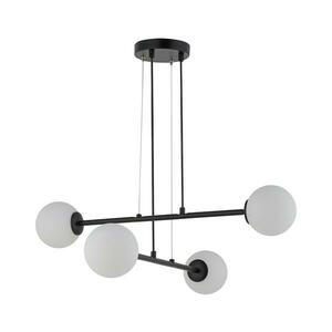 Csillár zsinóron BALANS 4xG9/12W/230V fekete 33372 kép