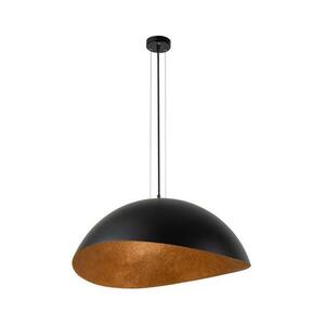 SOLARIS lógcsillár 1xE27/60W/230V fekete/réz 40608 kép