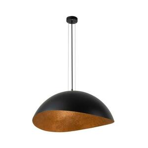 SOLARIS lógcsillár 1xE27/60W/230V fekete/réz 40610 kép