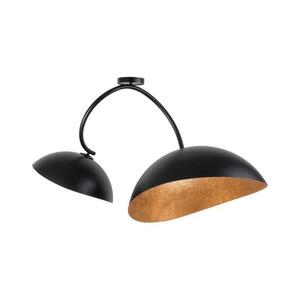 SPACE mennyezeti lámpa 2xE27/60W/230V fekete/réz 40588 kép