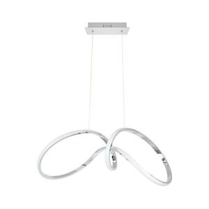 LED Csillár zsinóron TESORO LED/48W/230V fényezett króm ML7952 kép