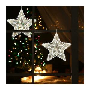 LED karácsonyi ablakdísz 35 LED, 3xAA, meleg fehér 5004124 kép