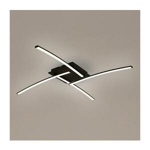 Brilagi - STRIPES LED mennyezeti lámpatest 32W/230V fekete BRMX7028-4C-2/CR kép