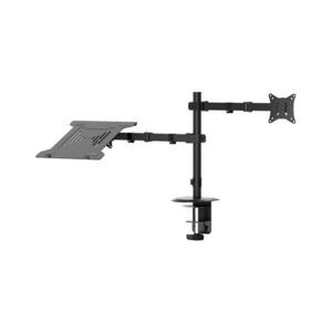 Állítható monitor és laptop tartó LEVANO fekete LV9908 kép