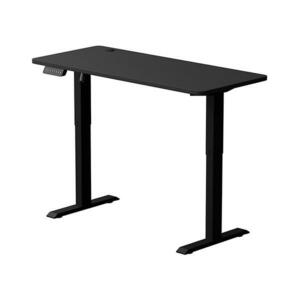Állítható magasságú asztal LEVANO 140x60 cm fekete LV9903 kép