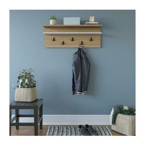 Fali akasztó ROLKER 90x31, 4 cm barna 935CMN1901 kép