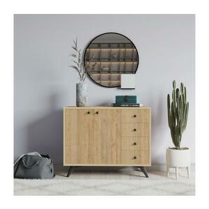 Szekrény WAGA 82x100 cm barna 811MDD4146 kép