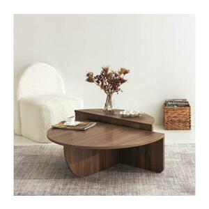 KÉSZLET 2x Kávésasztal PODIUM barna 552NOS2234 kép