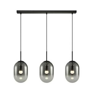 Csillár zsinóron ALIAS 3xE14/40W/230V fekete/szürke ML0321 kép