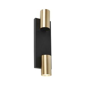 Fali spotlámpa GENESIS 2xGU10/8W/230V fekete ML0380 kép