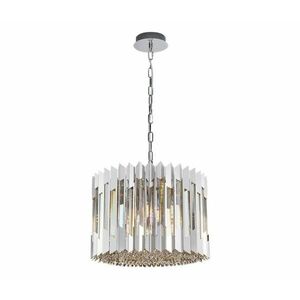 Kristály csillár láncon RITZ 7xE14/40W/230V króm ML0394 kép