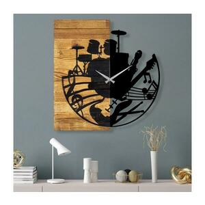 Fali óra 60x58 cm, 1xAA, fa/fém kivitel 539TNL1133 kép