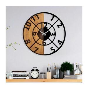 Fali óra 56 cm átmérő, 1xAA, fa/fém kivitel 539TNL1157 kép