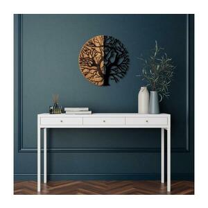 Fali dekoráció 56 cm átmérő, fa/fém faág mintával 899SKL2307 kép