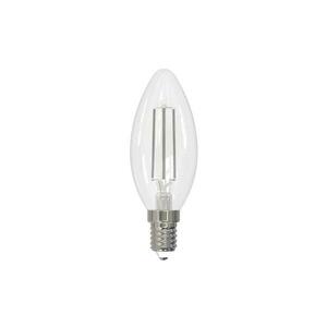 LED filament izzó C35 E14/4, 5W/230V 3000K meleg fény ZWF106 kép