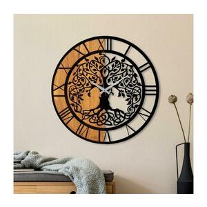 Fali óra 56 cm átmérő, 1xAA, fa/fém kivitel 539TNL1164 kép