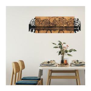 Fali dekoráció 76, 5x24, 5 cm Utolsó vacsora fa/fém 279ENZ1846 kép