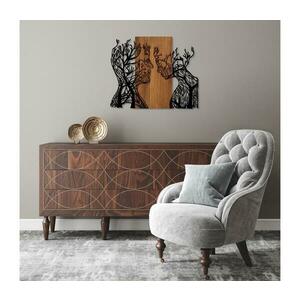 Fali dekoráció 70x58 cm Élet fái fa/fém 899SKL2413 kép