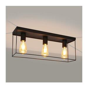 Mennyezeti lámpa FINN 3xE27/15W/230V fekete P kép