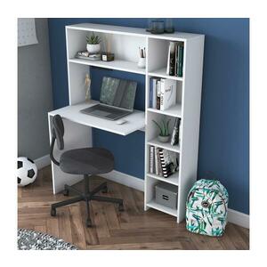 RANI munkapad polccal, 113, 2x141, 8 cm, fehér 893RAN2711 kép