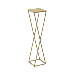 Virágállvány 100x24 cm arany színben 432 kép