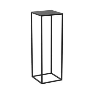 Virágállvány 70x24 cm fekete színben 762 kép