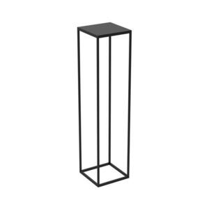 Virágállvány 100x24 cm fekete 763 kép