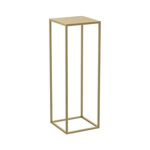 Virágállvány 70x24 cm arany színben 765 kép