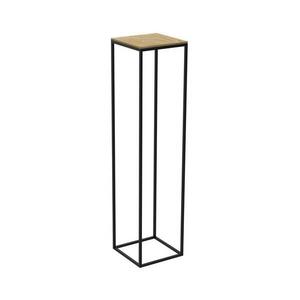 Virágállvány 100x24 cm fekete 405 kép