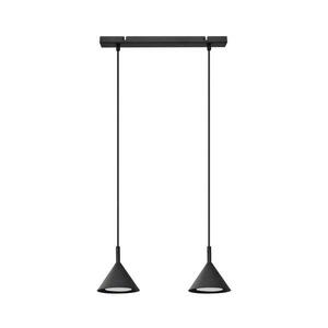 Csillár zsinóron ETNA 2xGX53/15W/230V fekete W kép