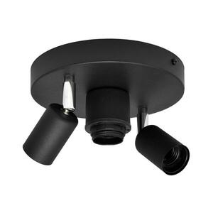 Spotlámpa CENTRO 3xE27/15W/230V fekete P kép